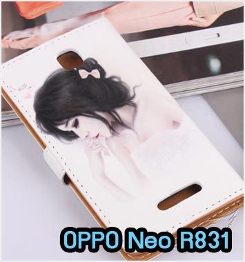 M623-03 เคสไดอารี่ OPPO Neo R831 ลายเจ้าหญิง