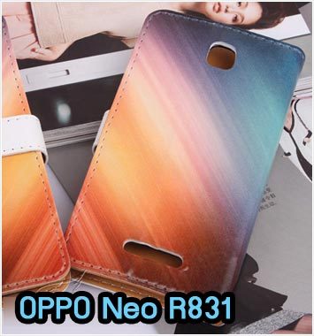M623-06 เคสไดอารี่ OPPO Neo R831 ลาย Fullcolor