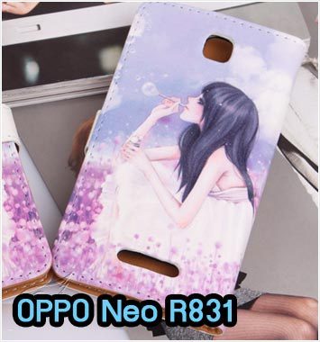 M623-07 เคสไดอารี่ OPPO Neo R831 ลายมิเนะจัง