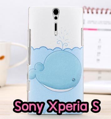 M694-08 เคสมือถือ Sony Xperia S – LT26i ลายปลาวาฬ