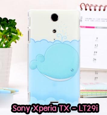 M697-01 เคสมือถือ Sony Xperia TX – LT29i ลายปลาวาฬ