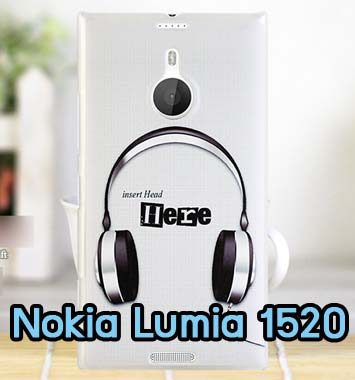 M666-03 เคสมือถือ Nokia Lumia 1520 ลาย Music