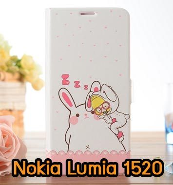 M688-06 เคสฝาพับ Nokia Lumia 1520 ลาย Sleep