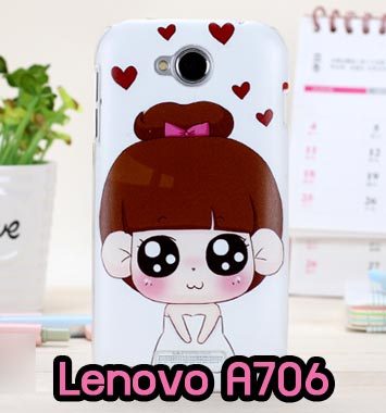 M695-08 เคสแข็ง Lenovo A706 ลายมินิโกะ