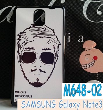 M648-02 เคสมือถือ Samsung Galaxy Note 3 ลาย Mansome
