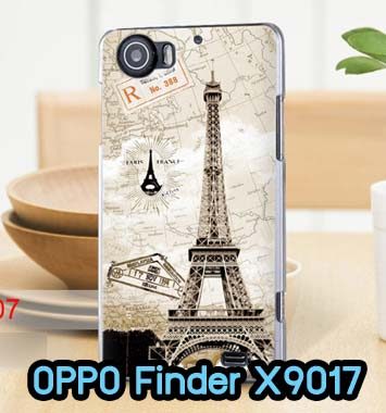 M705-03 เคส OPPO Finder X9017 ลายหอไอเฟล