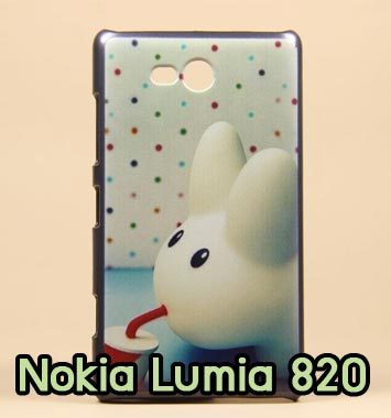 M732-03 เคสแข็ง Nokia Lumia 820 ลาย Fufu
