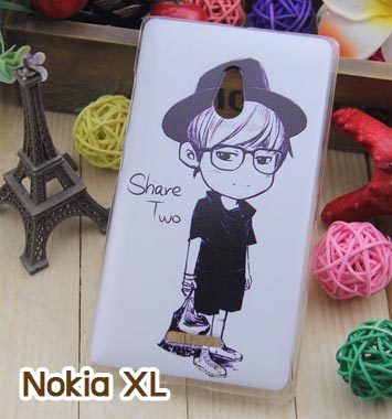 M753-14 เคสแข็ง Nokia XL ลาย Share Two