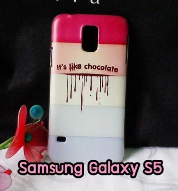 M731-11 เคสแข็ง Samsung Galaxy S5 ลาย Chocolate