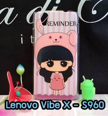 M634-09 เคส Lenovo Vibe X ลายสาวกระต่าย