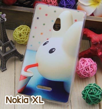 M753-03 เคสแข็ง Nokia XL ลาย Fufu