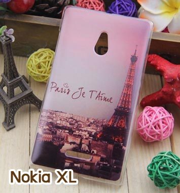 M753-05 เคสแข็ง Nokia XL ลายหอไอเฟล