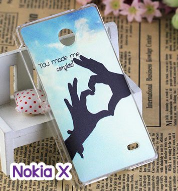 M748-07 เคสแข็ง Nokia X ลาย My Love