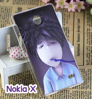 M748-09 เคสแข็ง Nokia X ลาย Boy