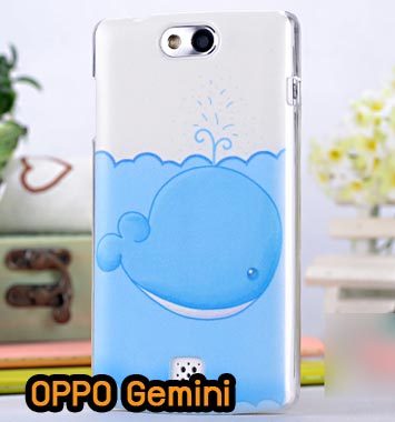 M793-04 เคสแข็ง OPPO Gemini ลายปลาวาฬ