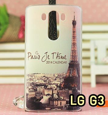 M804-11 เคสแข็ง LG G3 ลายหอไอเฟล