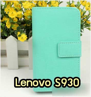 M792-02 เคสฝาพับ Lenovo S930 สีเขียว