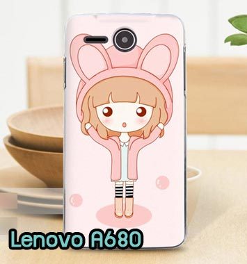 M790-18 เคสแข็ง Lenovo A680 ลาย Fox