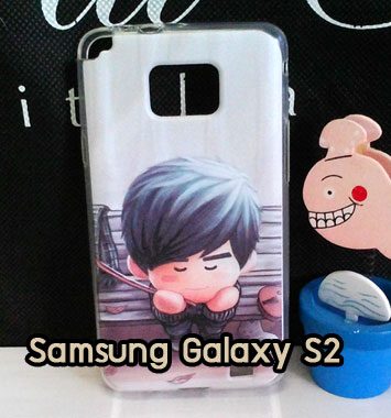 M772-04 เคสซิลิโคน Samsung Galaxy S2 ลาย Diji