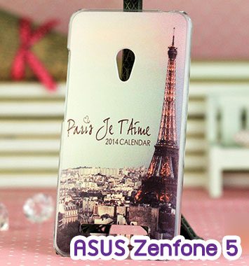 M747-04 เคสแข็ง ASUS ZenFone 5 ลายหอไอเฟล II