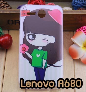 M790-06 เคสแข็ง Lenovo A680 ลาย Rosy