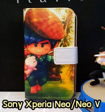 M728-01 เคสฝาพับ Sony Xperia Neo/Neo V ลาย My Dear