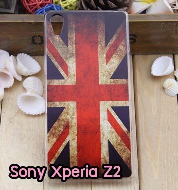 M796-09 เคสแข็ง Sony Xperia Z2 ลาย Flag I