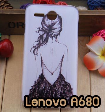 M790-09 เคสแข็ง Lenovo A680 ลาย Women