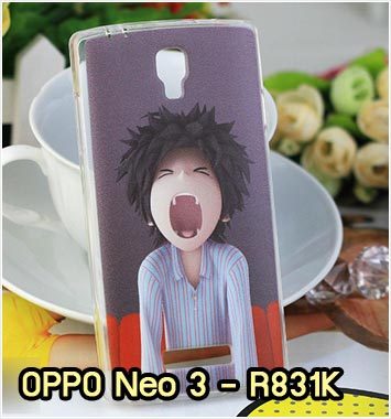 M828-01 เคสซิลิโคน OPPO Neo 3 ลาย Boy V