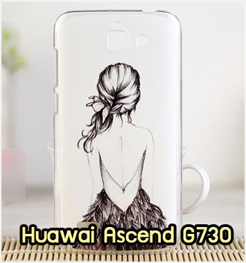 M860-18 เคสแข็ง Huawei Ascend G730 ลาย Women