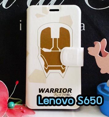 M818-02 เคสฝาพับ Lenovo S650 ลาย Warrior