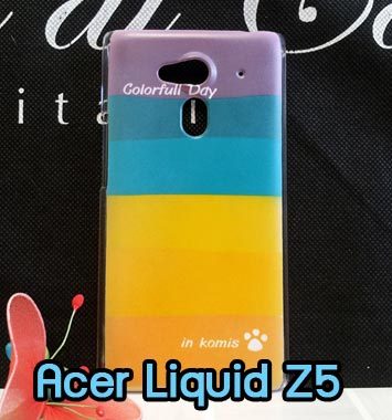 M761-03 เคสแข็ง Acer Liquid Z5 ลาย Colorfull Day
