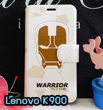 M716-02 เคสฝาพับ Lenovo K900 ลาย Warrior