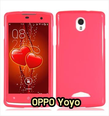 M856-02 เคสซิลิโคนฟิล์มสี OPPO Yoyo สีกุหลาบ