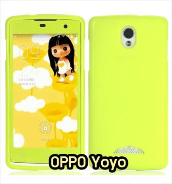 M856-03 เคสซิลิโคนฟิล์มสี OPPO Yoyo สีเขียว