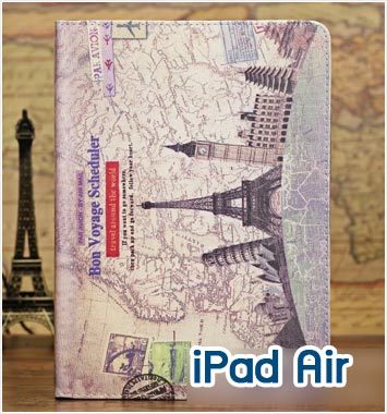 Mi41-05 เคสหนัง iPad Air / iPad 5 ลาย Boy Voyage