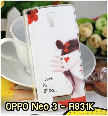 M828-05 เคสซิลิโคน OPPO Neo 3 ลาย Blind