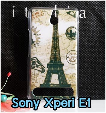 M810-01 เคสแข็ง Sony Xperia E1 ลายหอไอเฟล