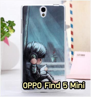 M853-03 เคสซิลิโคน OPPO Find 5 Mini ลาย Boy II