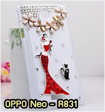 M854-09 เคสประดับ OPPO Neo R831 ลาย Zonya