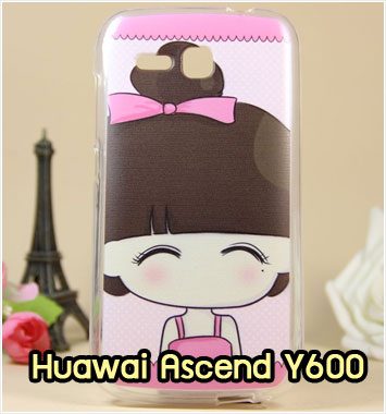 M883-02 เคสซิลิโคน Huawei Ascend Y600 ลาย Pinky