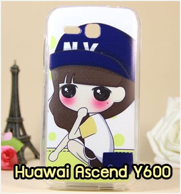 M883-06 เคสซิลิโคน Huawei Ascend Y600 ลาย NV