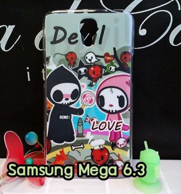 M904-02 เคสแข็ง Samsung Mega 6.3 ลาย Devil