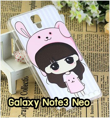 M935-02 เคสแข็ง Samsung Galaxy Note3 Neo ลายสาวกระต่าย