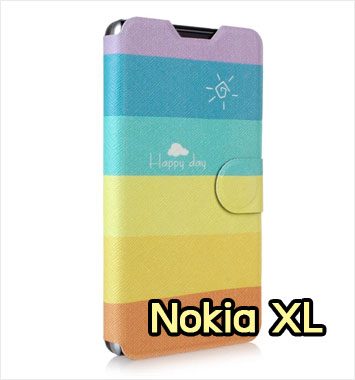 M900-12 เคสฝาพับ Nokia XL ลาย Colorfull Day