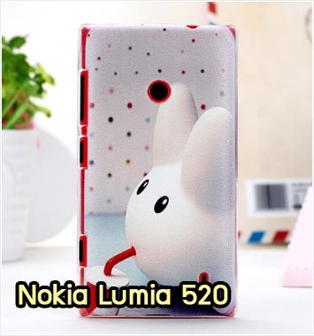 M912-03 เคสแข็ง Nokia Lumia 520 ลาย Fufu