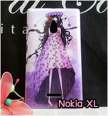 M753-15 เคสแข็ง Nokia XL ลาย Teya