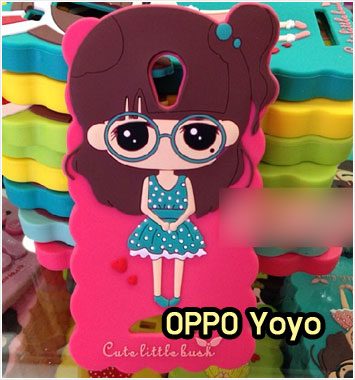 M902-01 เคสซิลิโคนตัวการ์ตูน OPPO Yoyo หญิง I