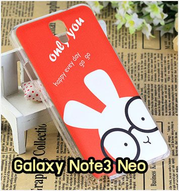 M935-05 เคสแข็ง Samsung Galaxy Note3 Neo ลาย Red Rabbit