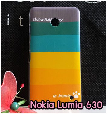 M827-09 เคสแข็ง Nokia Lumia 630 ลาย Colorfull Day